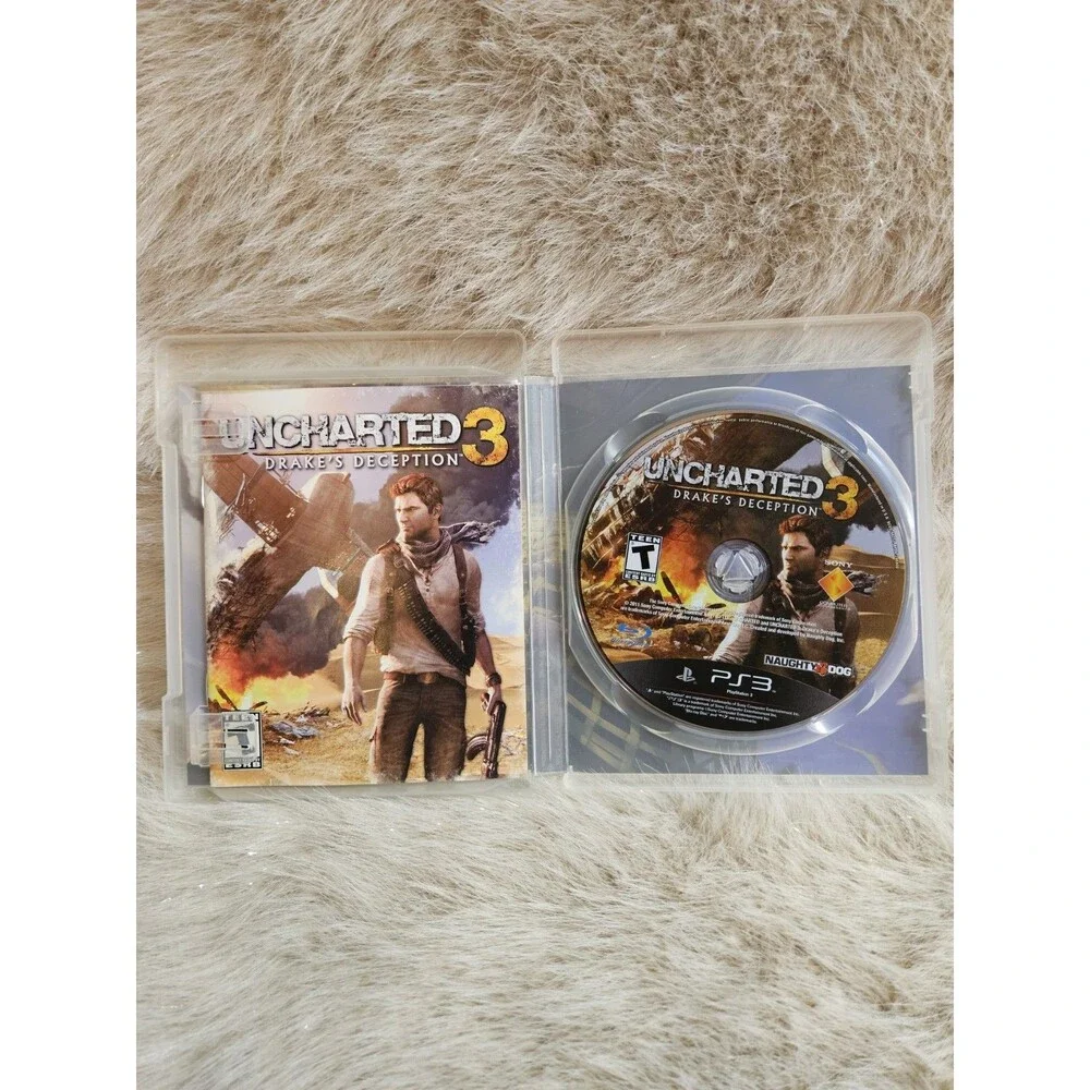 Uncharted 3 Drake's Deception Sony PlayStation 3 Brand New Factory Sealed PS3